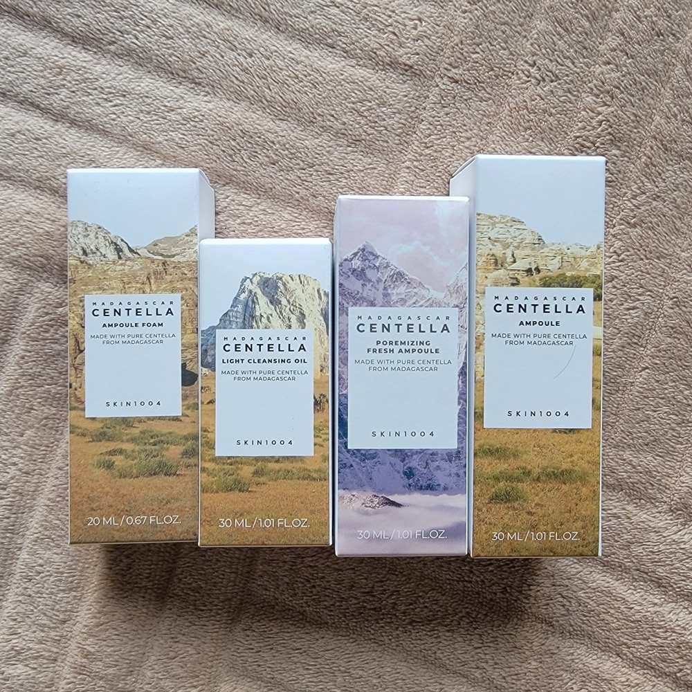 Skin1004 Madagascar Centella Travel Kit 4 Piece Set NIB